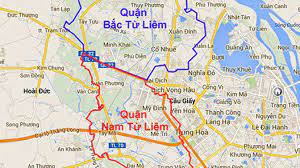 Thông tin Quy hoạch bản đồ quận Nam Từ Liêm năm 2030
