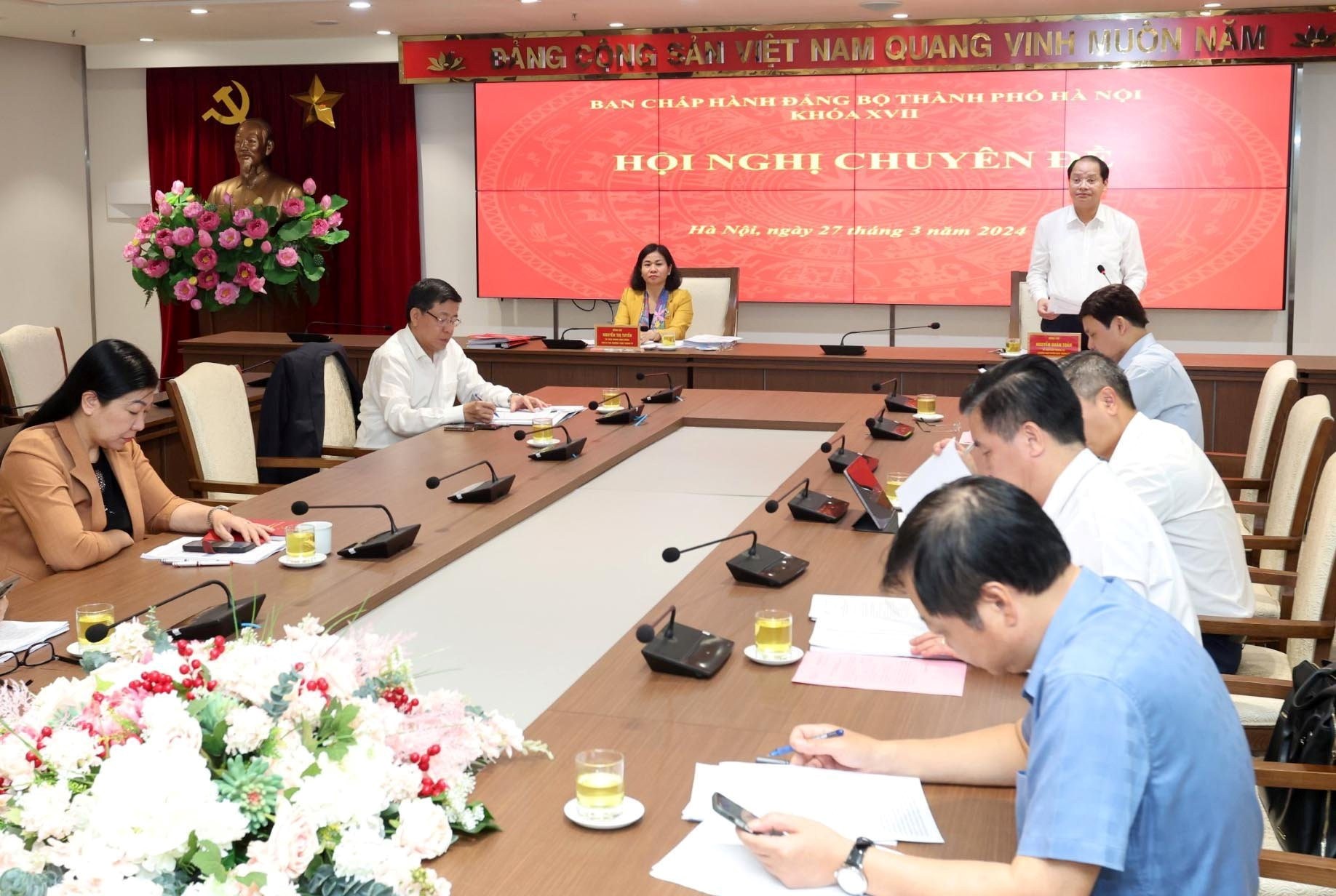 Ban Chấp hành Đảng bộ Thành phố thống nhất thông qua Quy hoạch Thủ đô