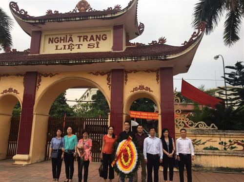 Đảng ủy Viện Nghiên cứu phát triển kinh tế xã hội Hà Nội Các hoạt động kỷ niệm 70 năm Ngày Thương binh liệt sỹ 27 7 1947-27 7 2017