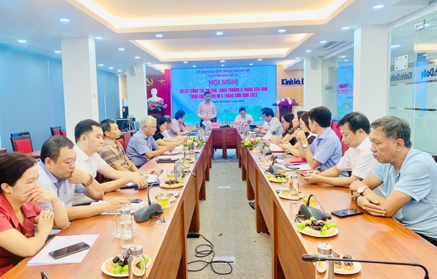 Cụm Thi đua số 16 thực hiện tốt các phong trào thi đua