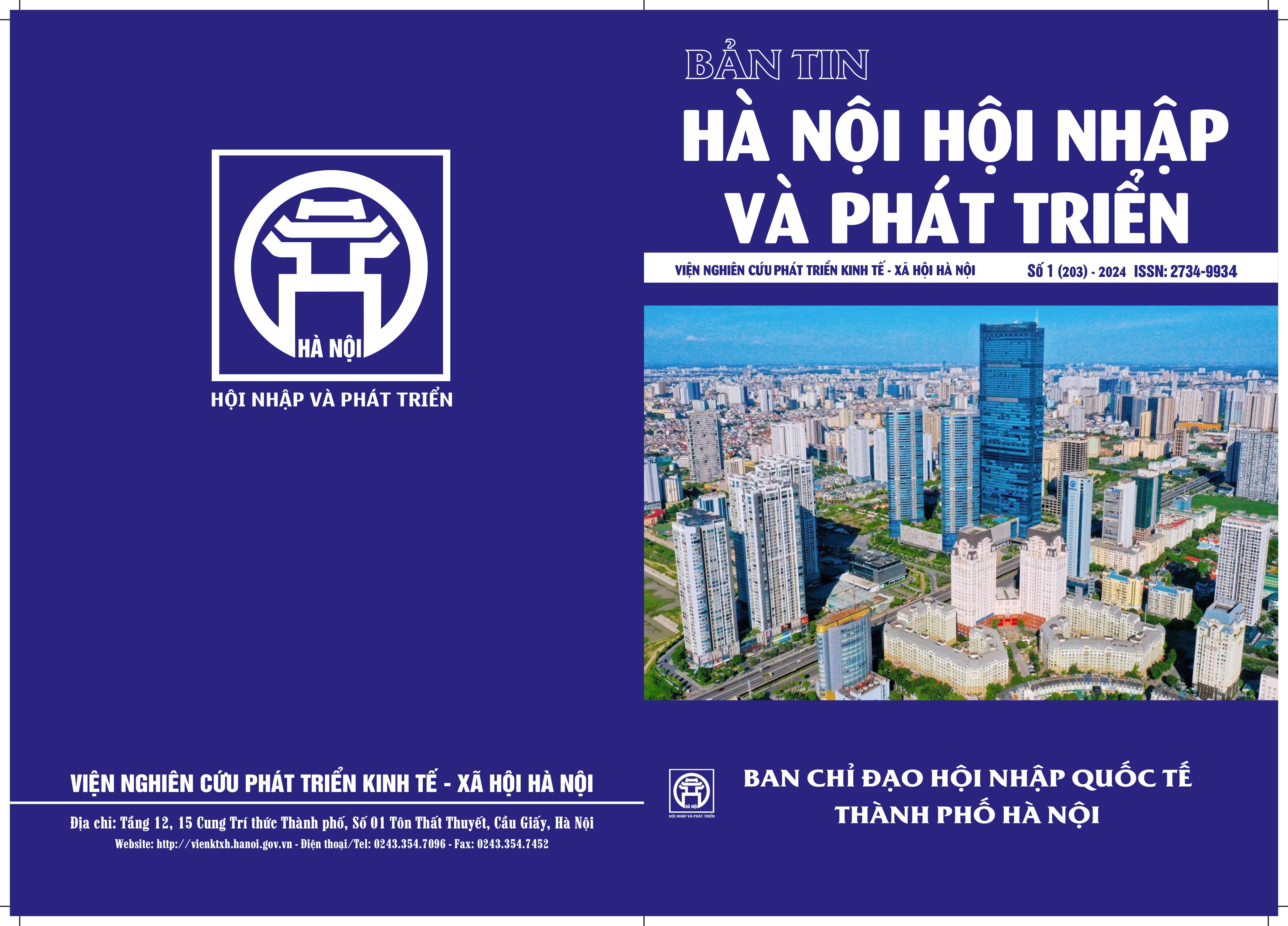 Bản tin Hà Nội hội nhập và phát triển - Số 01 2024