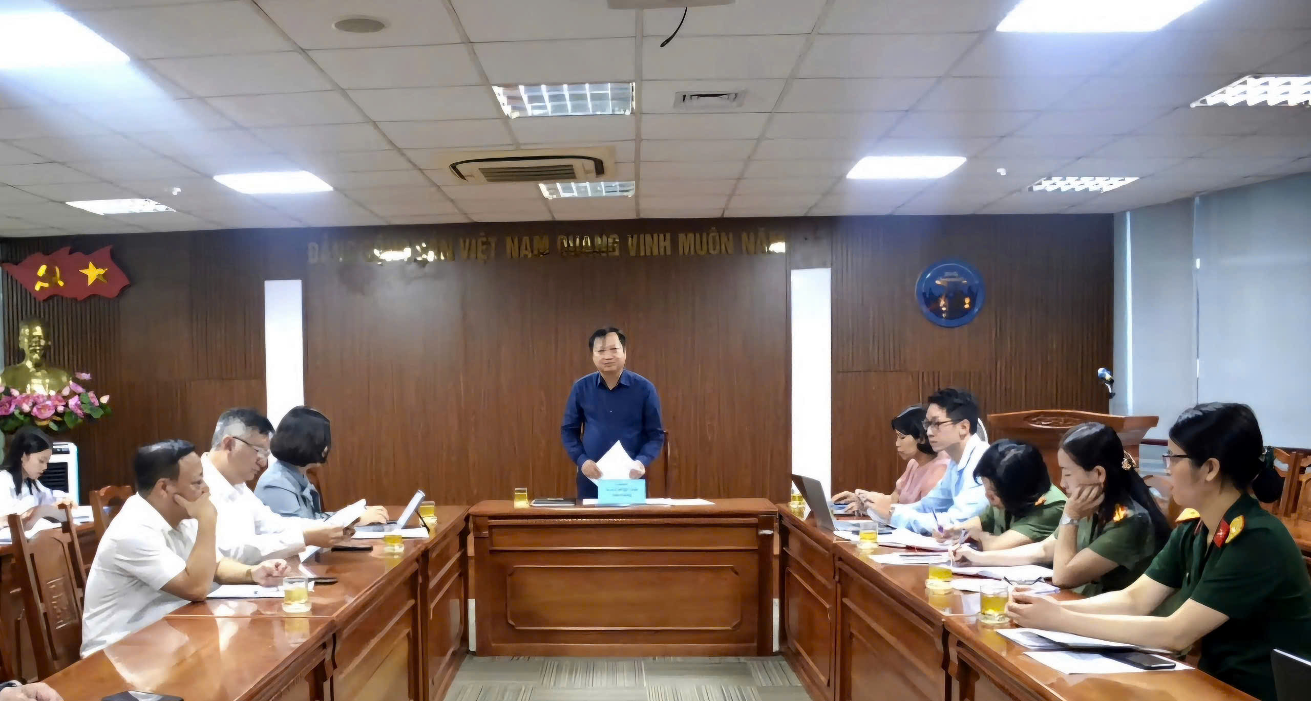Hội nghị triển khai công tác font class= highlight chuẩn font  font class= highlight bị font Hội thảo khoa học cấp quốc gia  “Tầm nhìn mới, cơ hội mới, xây dựng Thủ đô Hà Nội văn hiến, văn minh, hiện đại, Thành phố kết nối toàn cầu”
