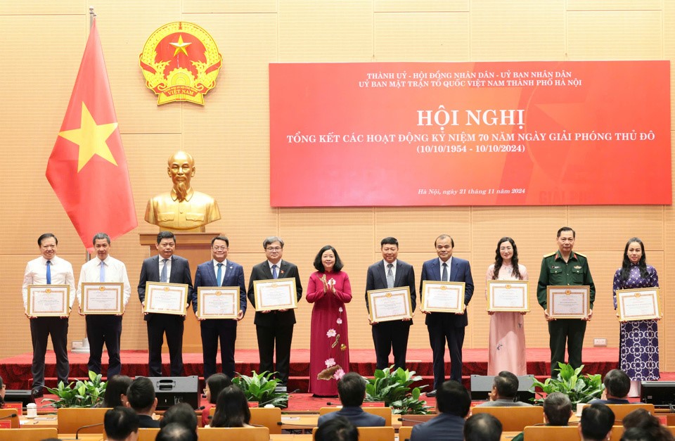 Hội nghị tổng kết các hoạt động kỷ niệm 70 năm ngày giải phóng Thủ đô