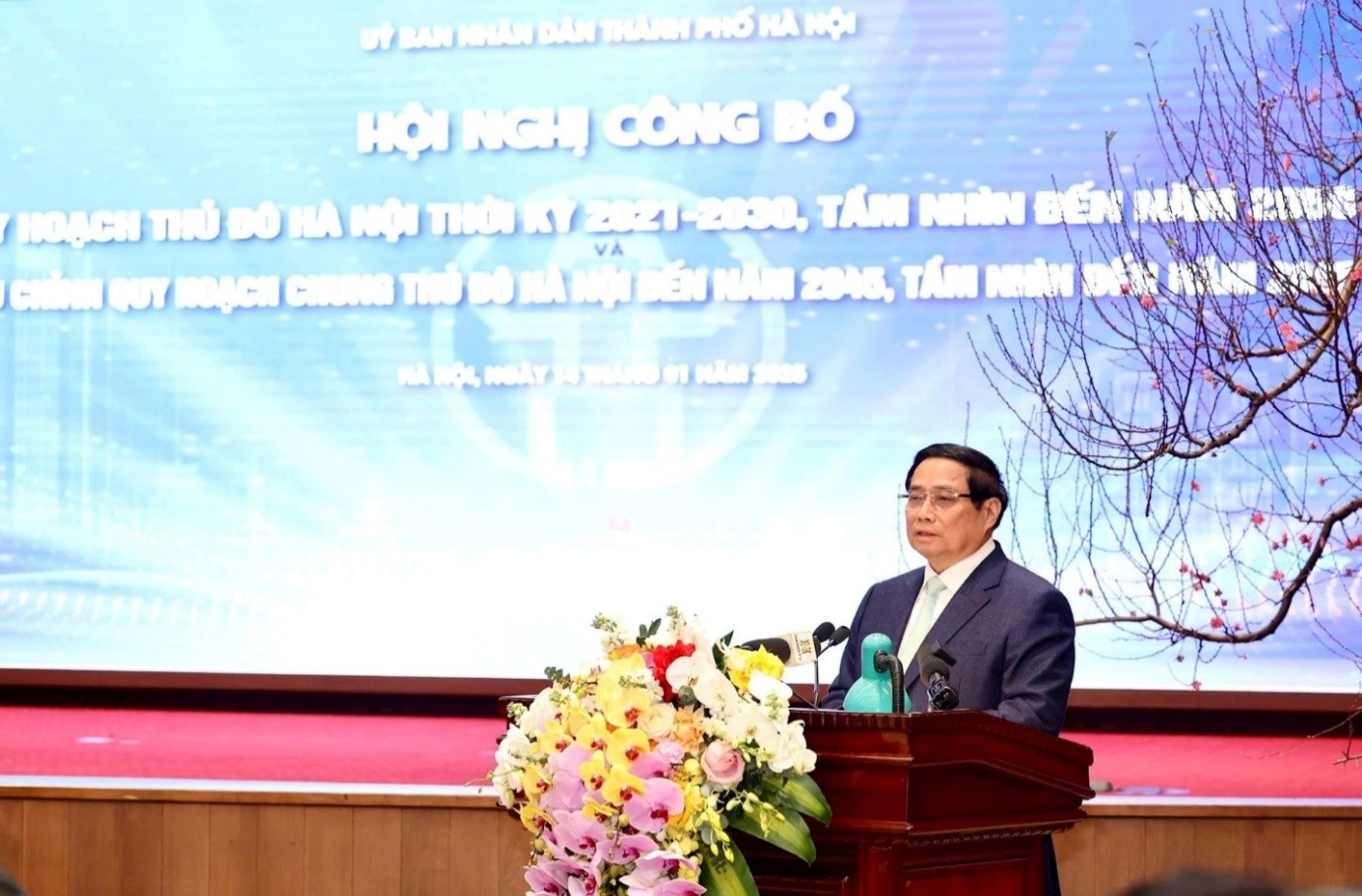 Hội nghị công bố Quy hoạch Thủ đô Hà Nội thời kỳ 2021-2030, tầm nhìn đến năm 2050 và Điều chỉnh Quy hoạch chung Thủ đô Hà Nội đến năm 2045, tầm nhìn đến năm 2065