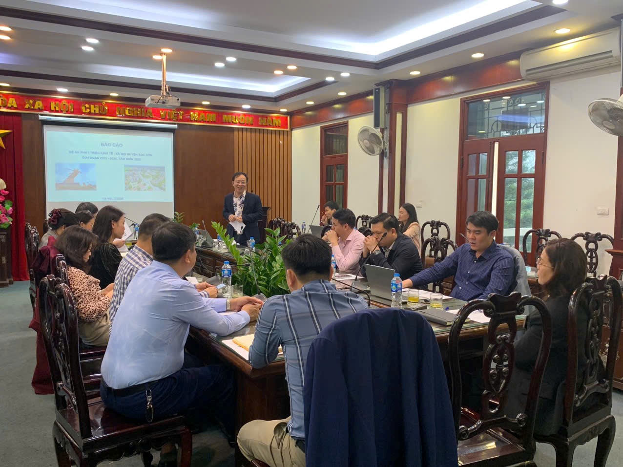 Hội nghị “Góp ý hoàn thiện Đề án Phát triển kinh tế - xã hội huyện Sóc Sơn giai đoạn 2025-2030, tầm nhìn 2050”