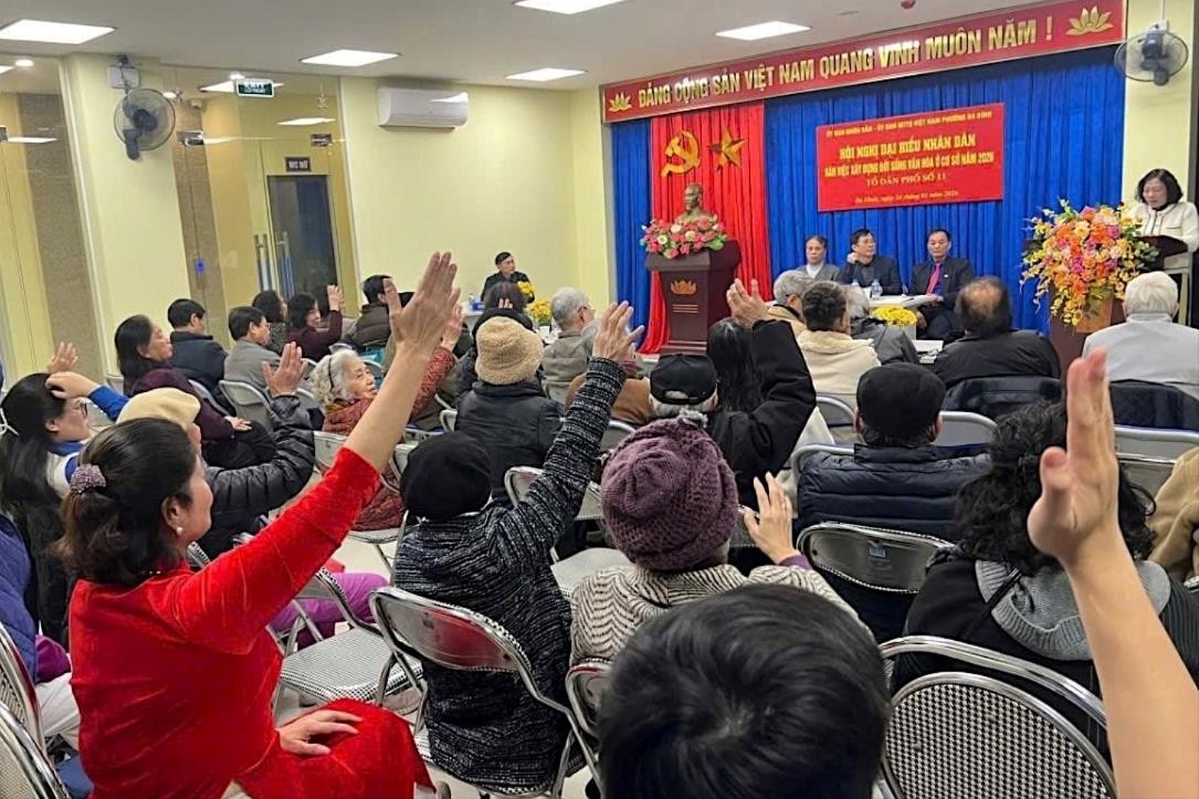 Luật Thủ đô năm 2026 phát huy vai trò người dân trong quản trị địa phương